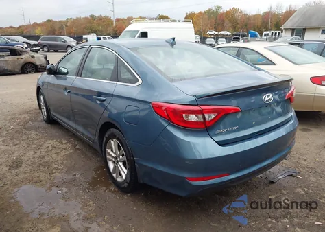 2017 Hyundai Sonata Se z USA, uszkodzony, nr VIN 5NPE24AF9HH568062